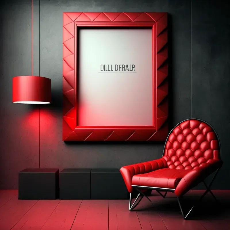 Elegant One-color Wall Art Mockups