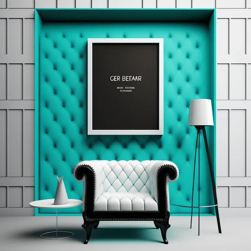 Elegant One-color Wall Art Mockups