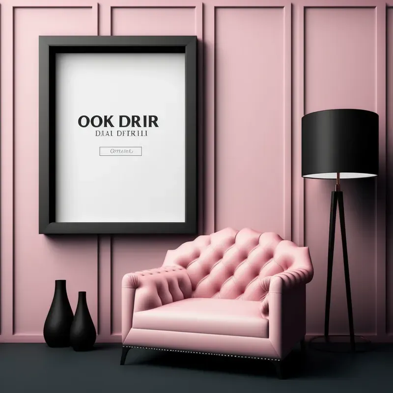 Elegant One-color Wall Art Mockups