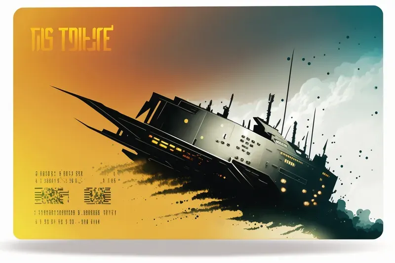 Metal Oxide Futuristic Business Cards