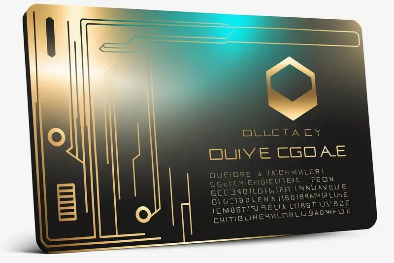 Metal Oxide Futuristic Business Cards