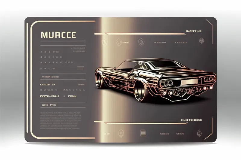 Metal Oxide Futuristic Business Cards