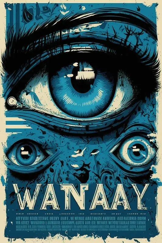 Retro Vintage Movie Poster