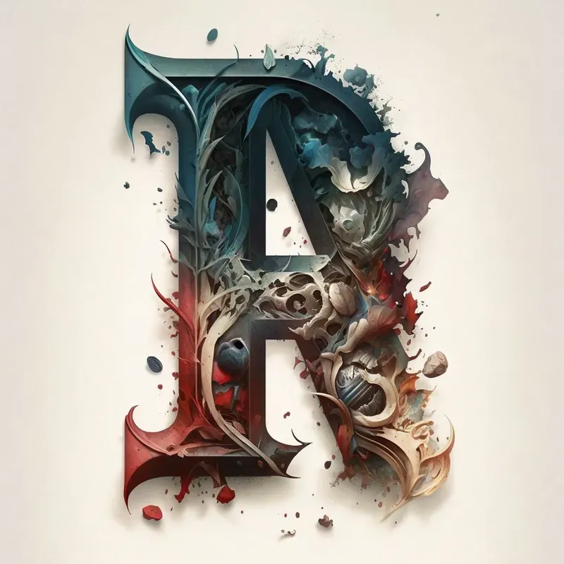 Terrifying Bones Lettering Logos