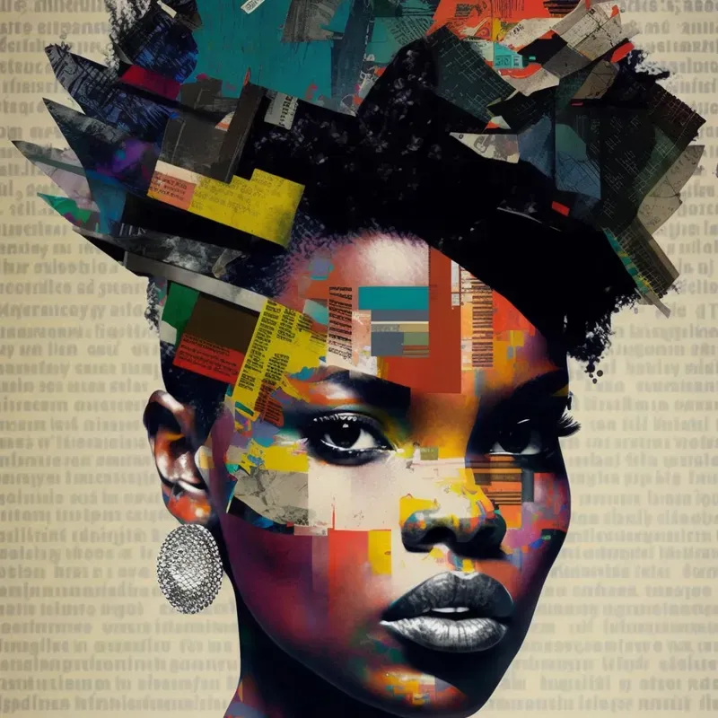 Modern Collage Artworks