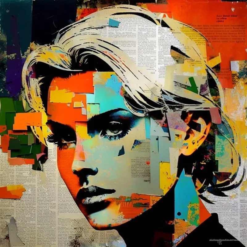 Modern Collage Artworks