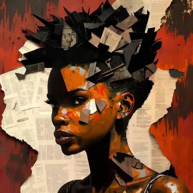 Modern Collage Artworks