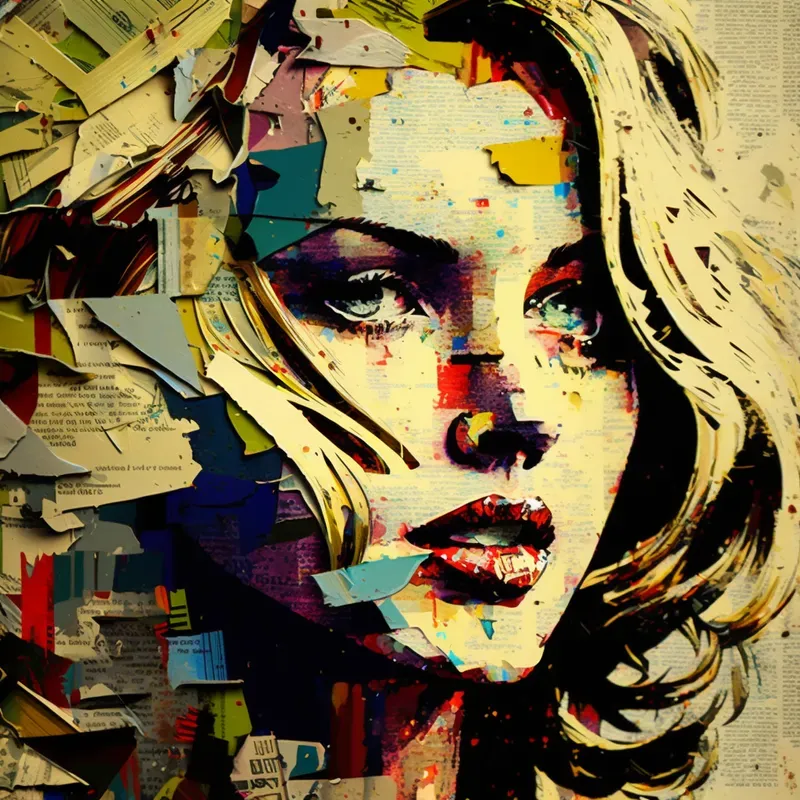 Modern Collage Artworks