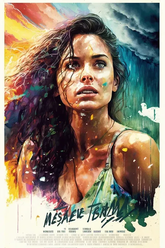 Watercolor Movie Posters For Prints