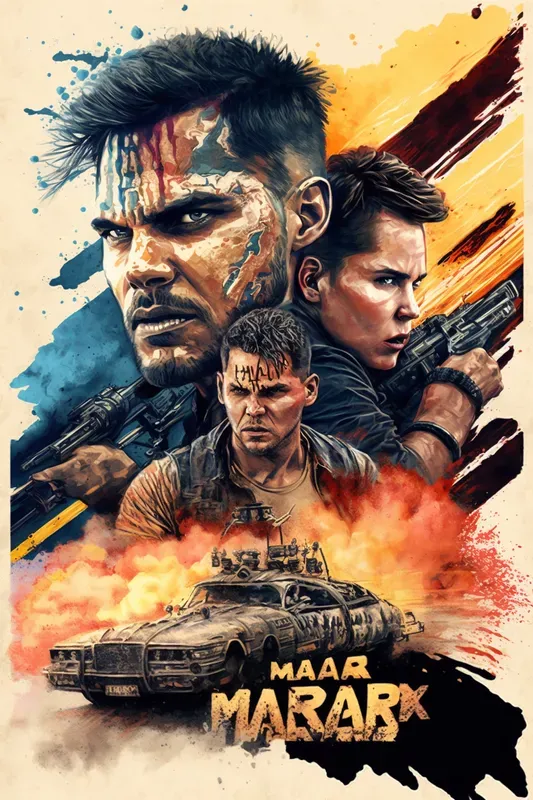 Watercolor Movie Posters For Prints
