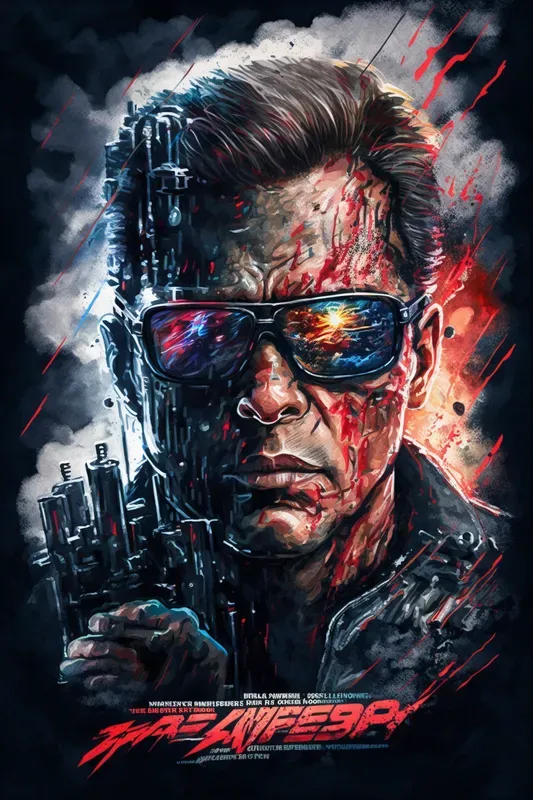 Watercolor Movie Posters For Prints
