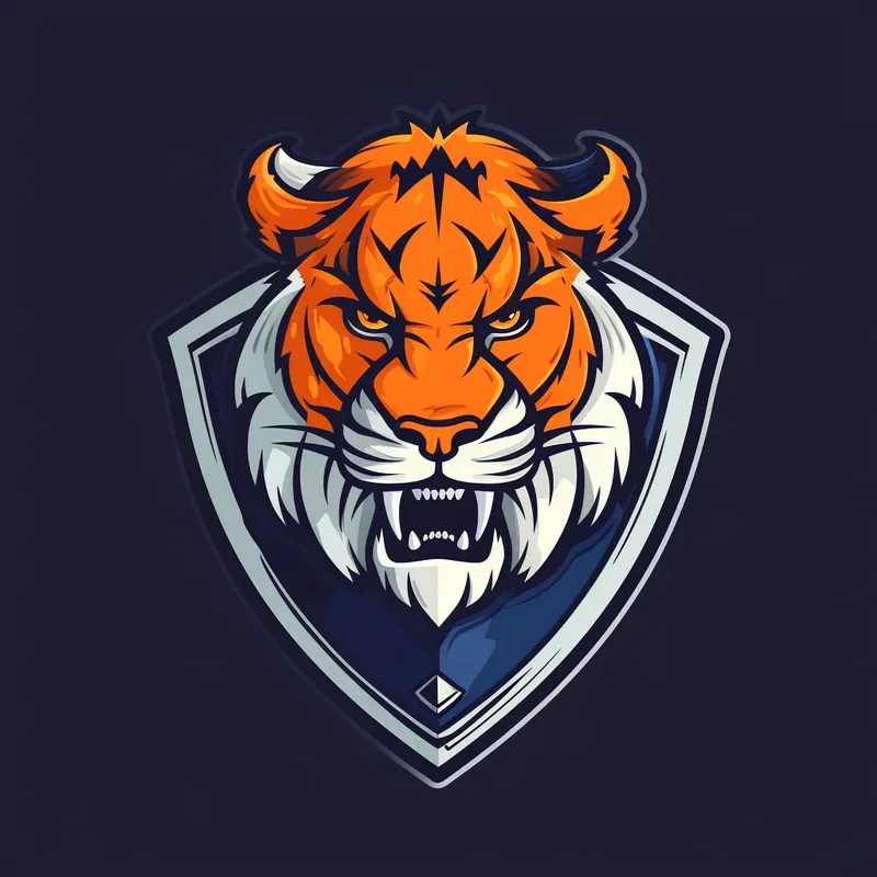 Animal Sport Team Logo Emblems