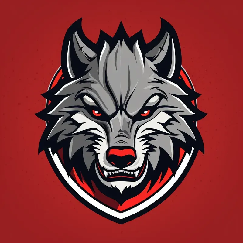 Animal Sport Team Logo Emblems