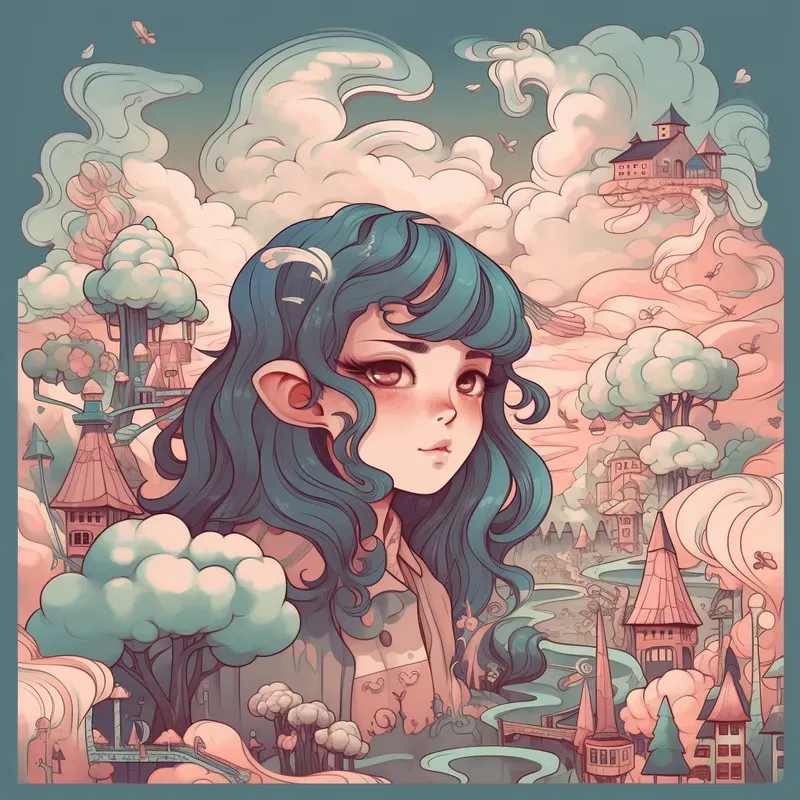 Kawaii Style Illustration Art