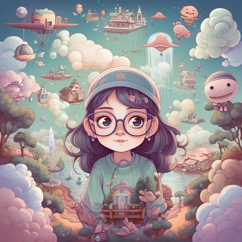 Kawaii Style Illustration Art