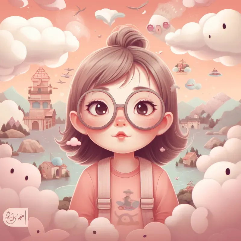 Kawaii Style Illustration Art