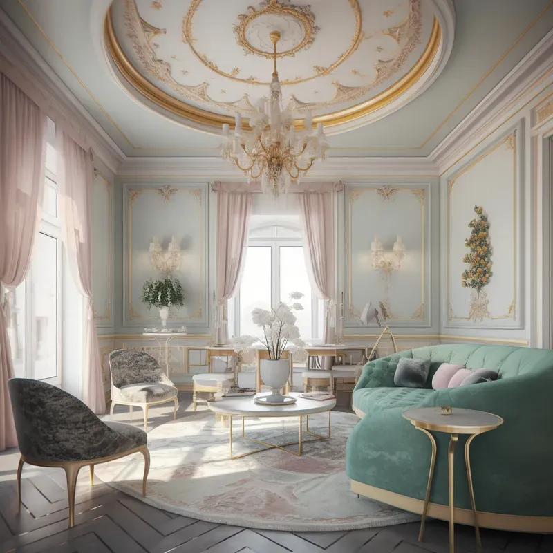 Rococo Architecture Interior Designs