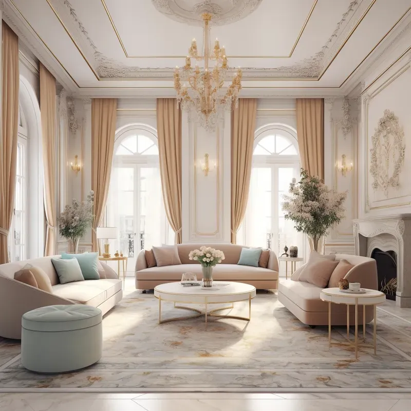 Rococo Architecture Interior Designs