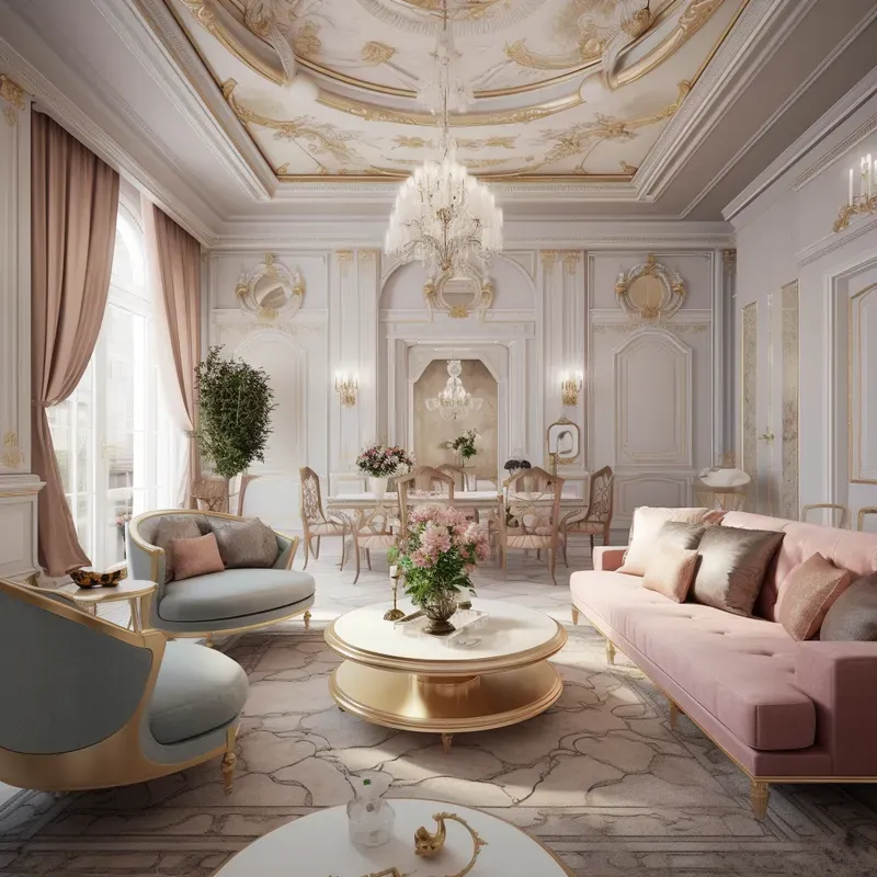 Rococo Architecture Interior Designs