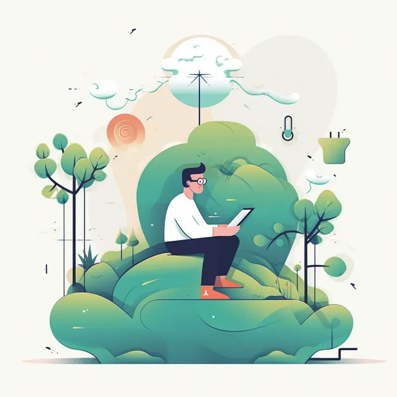 Personal Growth And Development Vectors