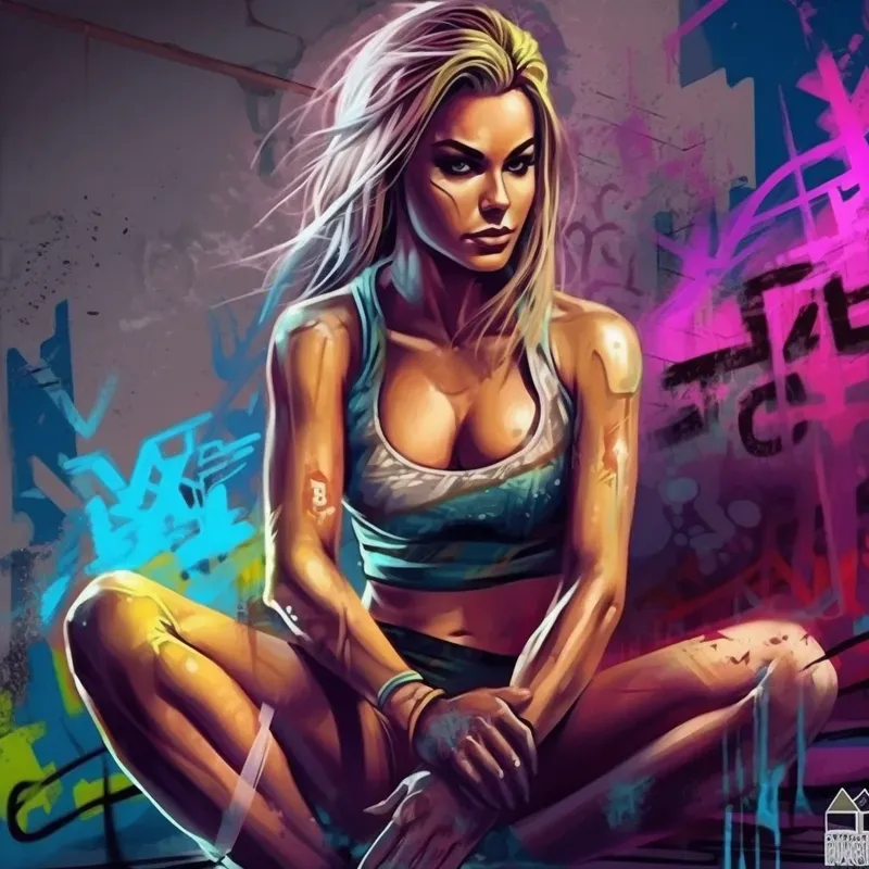 Graffiti Street Art Illustrations