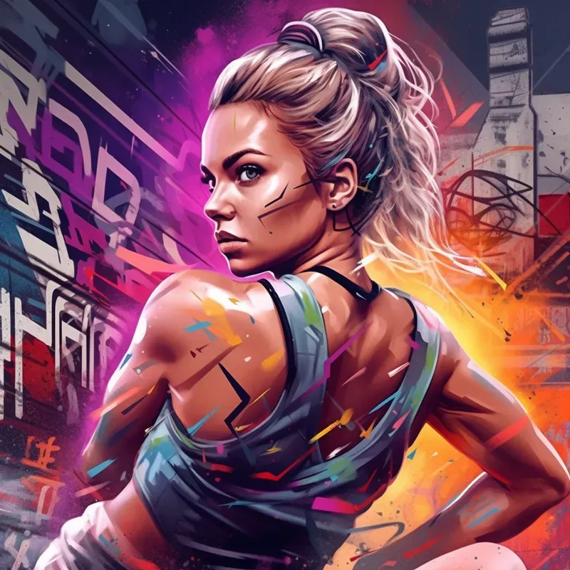 Graffiti Street Art Illustrations