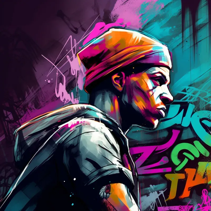 Graffiti Street Art Illustrations
