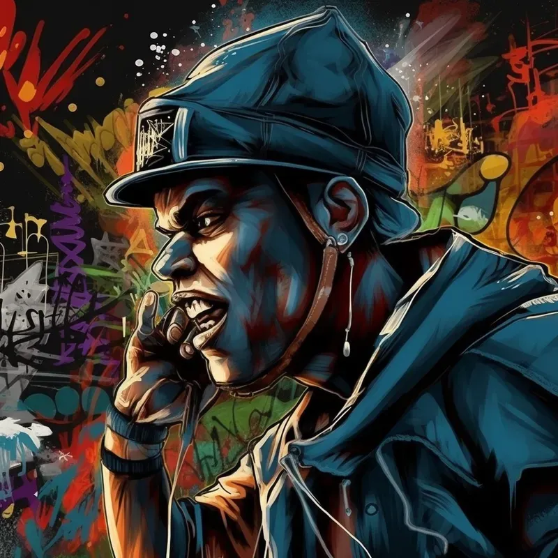 Graffiti Street Art Illustrations