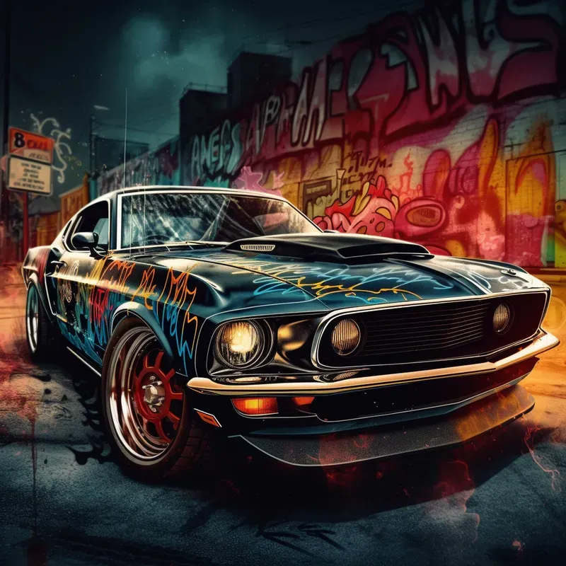 Graffiti Street Art Illustrations