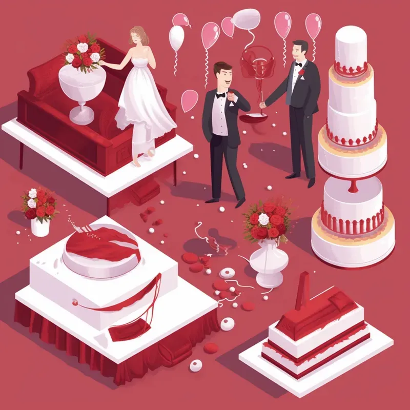 Wedding Planning Celebrations Vectors