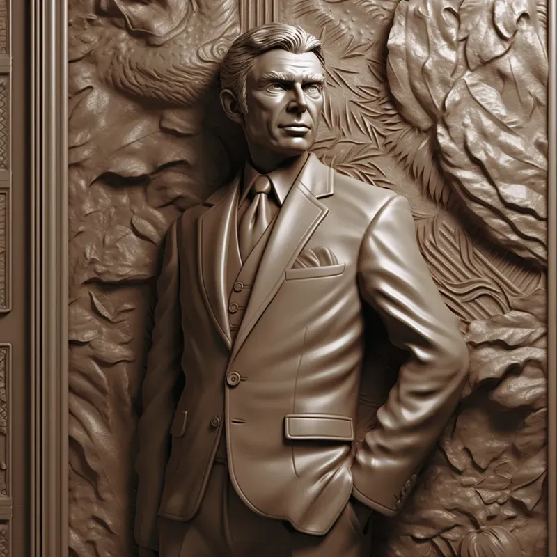Bas Relief Style Illustrations