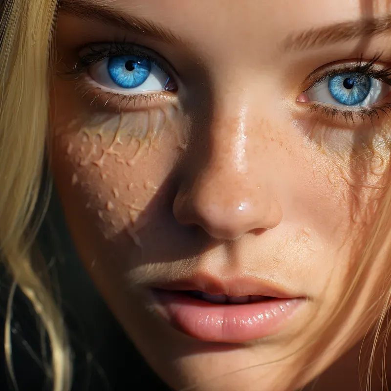 Uhd Hyper Realistic Close Up Portraits