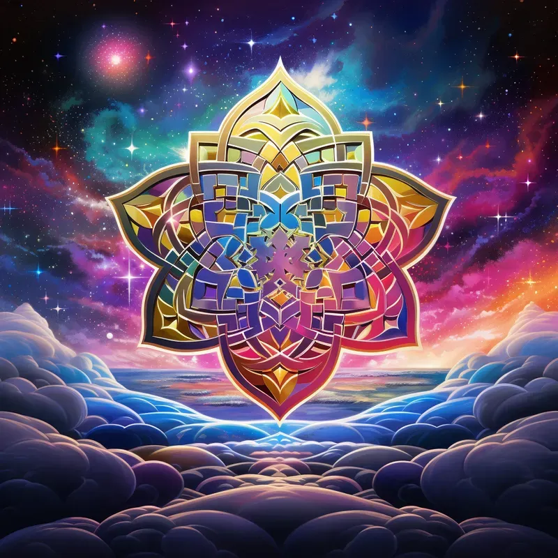Peter Max Psychedelic Fusion Art