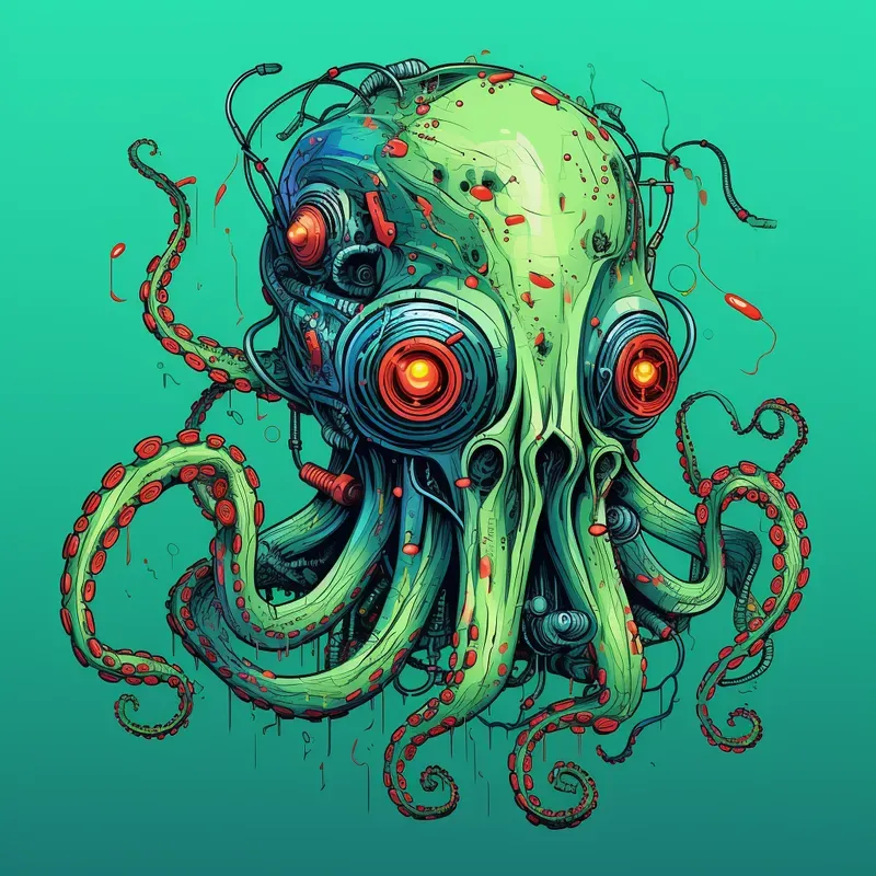 Pop Art Zombie Style Illustrations