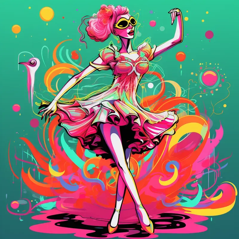 Pop Art Zombie Style Illustrations