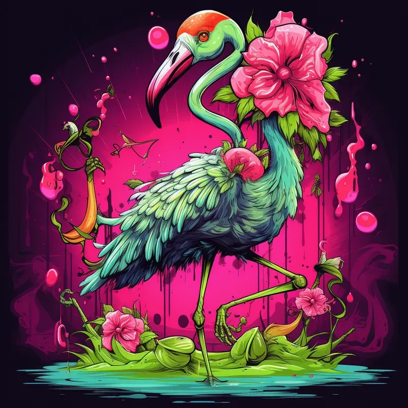 Pop Art Zombie Style Illustrations