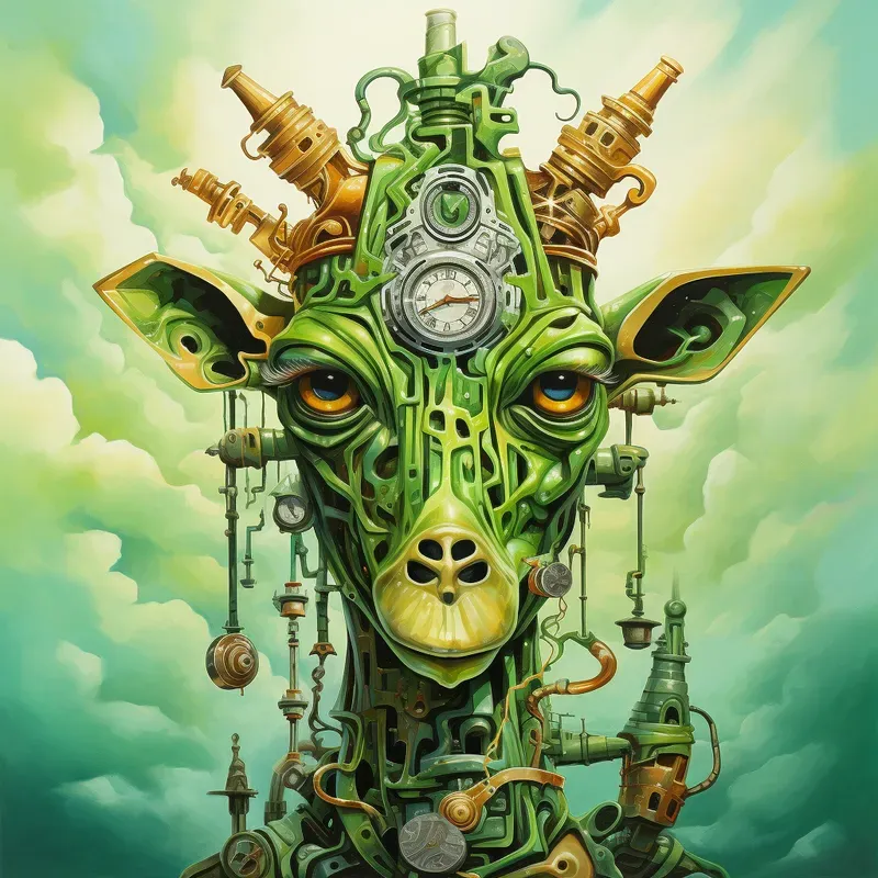 Irrational Dreamlike Surrealism Art