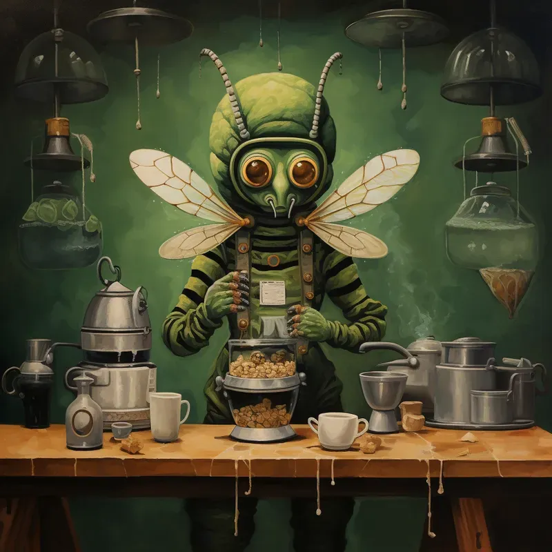 Irrational Dreamlike Surrealism Art