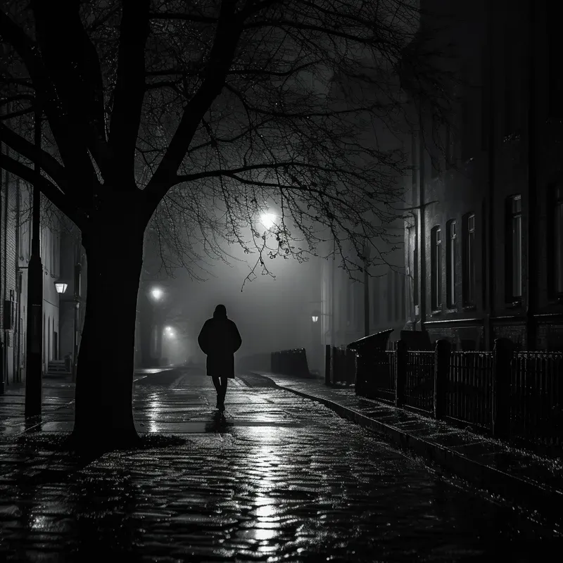 Monochrome Aesthetic Street Photographs