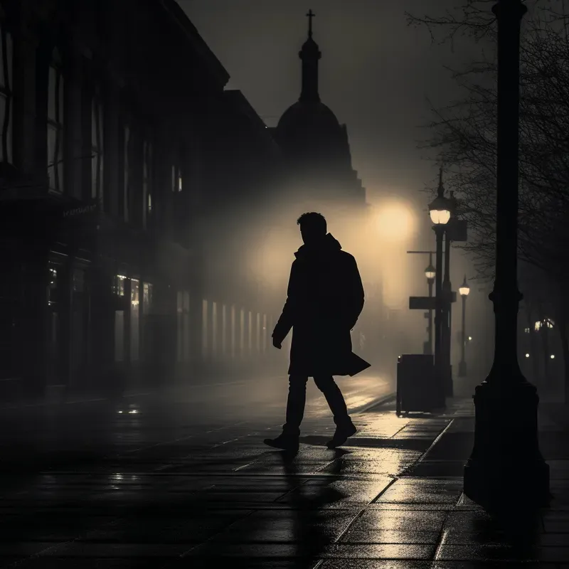 Monochrome Aesthetic Street Photographs