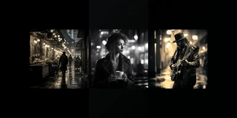 Monochrome Aesthetic Street Photographs