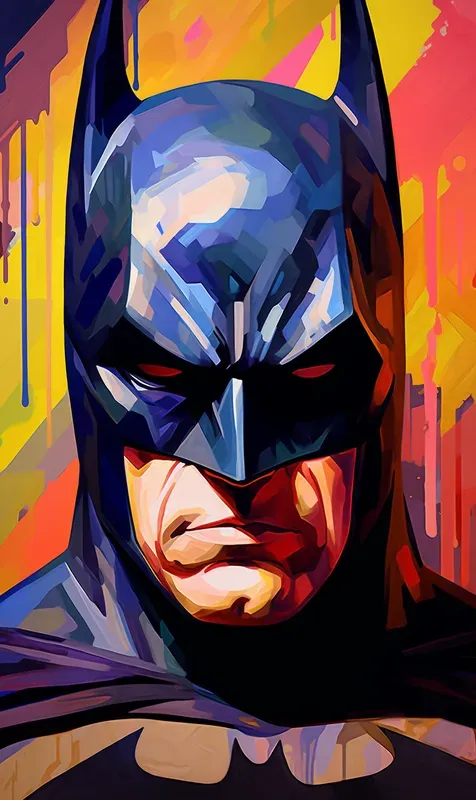 Extravagant Superhero Poster Pop Art