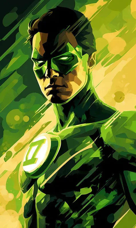 Extravagant Superhero Poster Pop Art