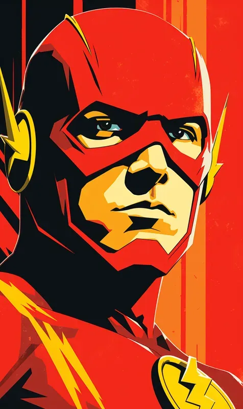 Extravagant Superhero Poster Pop Art