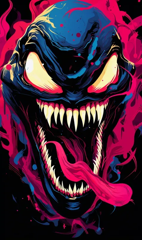 Extravagant Superhero Poster Pop Art