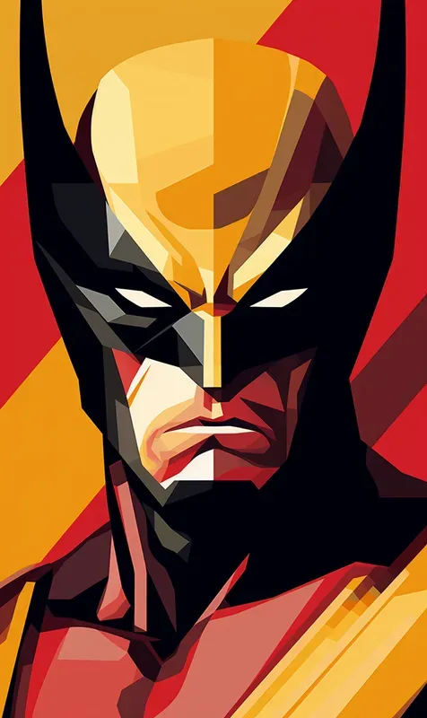 Extravagant Superhero Poster Pop Art