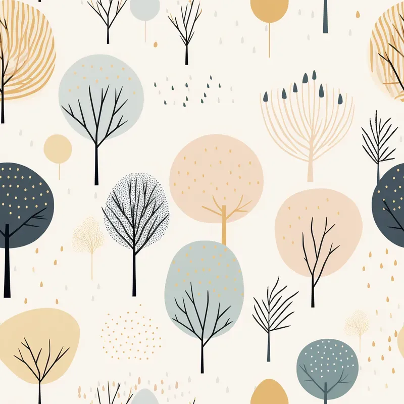 Seamless Memphis Design Style Wallpapers