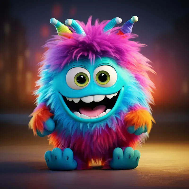 Tiny Adorable Monster Characters