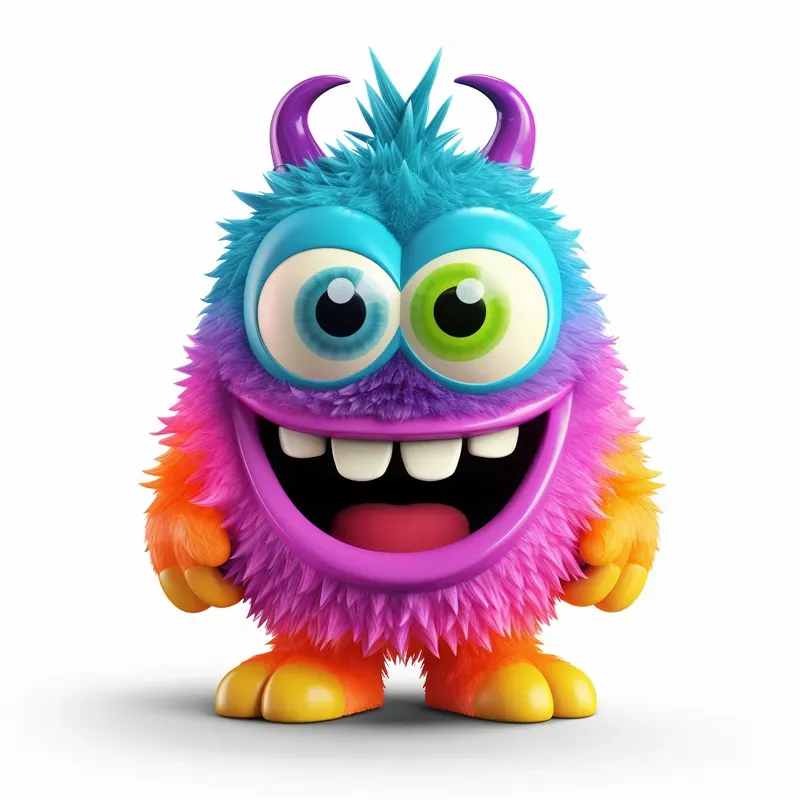 Tiny Adorable Monster Characters