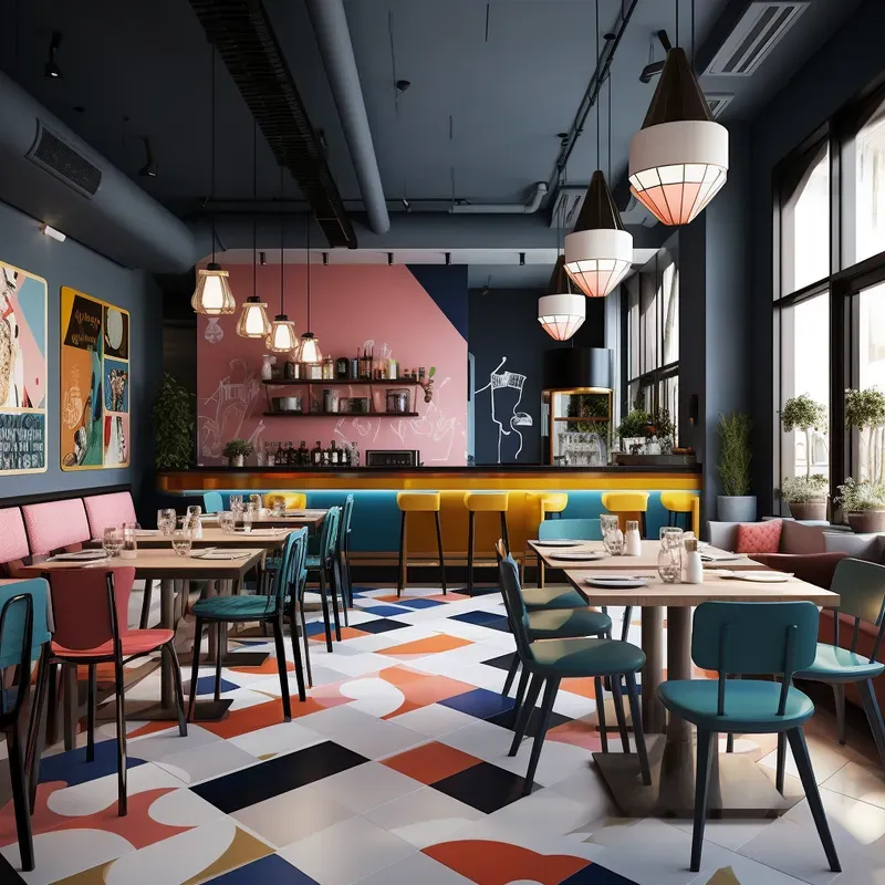 Scandinavian Pop Art Fusion Interiors